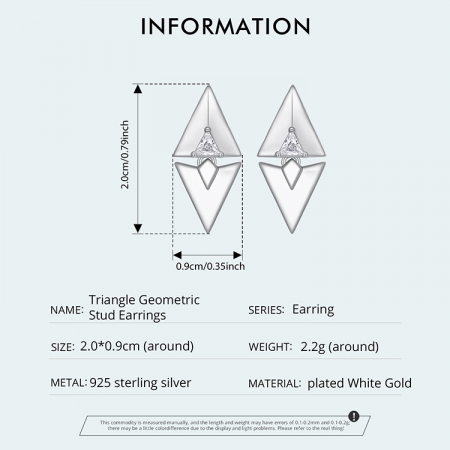Cercei argint geometrici [9]