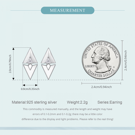 Cercei argint geometrici [10]