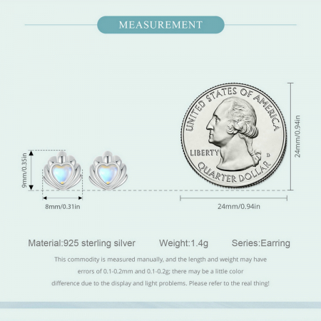 Cercei argint in forma de scoica [9]