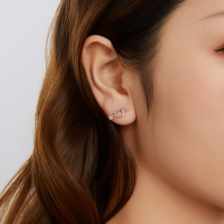 Cercei argint Inima Sagetata [7]