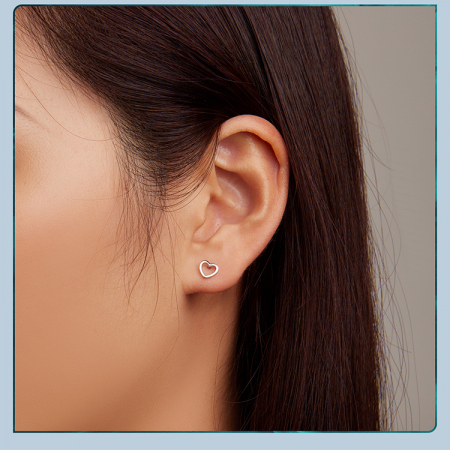 Cercei argint inimioare [7]