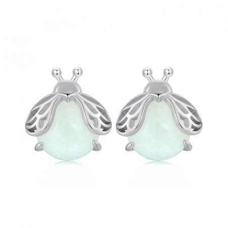 Cercei argint licurici fosforescenti [8]