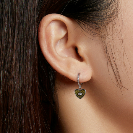 Cercei argint Love Demon Eyes [5]