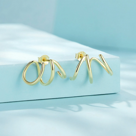 Cercei argint peste lob [4]