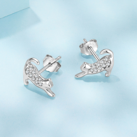 Cercei argint pisicute [4]