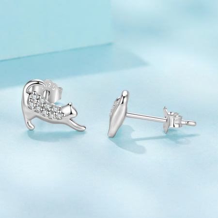 Cercei argint pisicute [6]