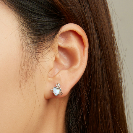 Cercei argint planeta dragostei [5]