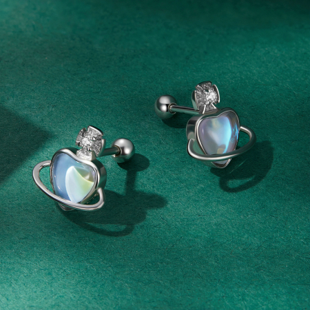 Cercei argint planeta dragostei [6]