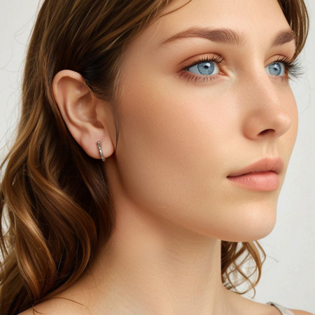 Cercei argint Potcoava Norocoasa [3]