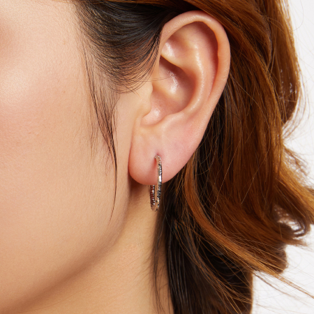 Cercei argint rasuciti Disco [8]