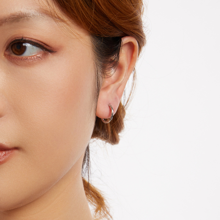 Cercei argint rasuciti Disco [7]