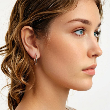 Cercei argint rotunzi [2]