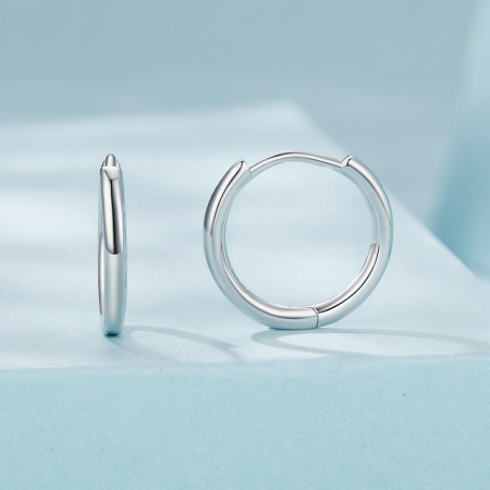 Cercei argint rotunzi simpli [2]