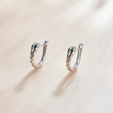 Cercei argint sarpe [2]