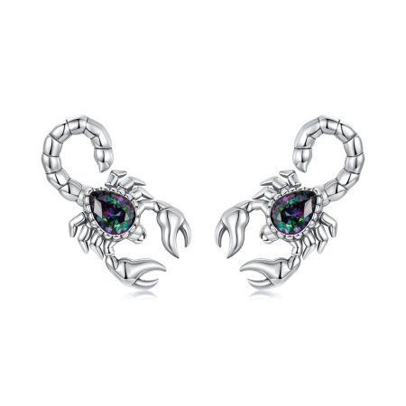 Cercei argint Scorpion