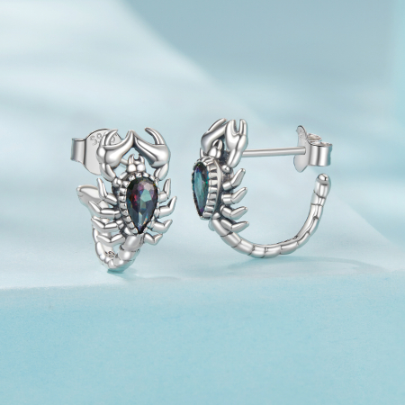 Cercei argint Scorpion [2]