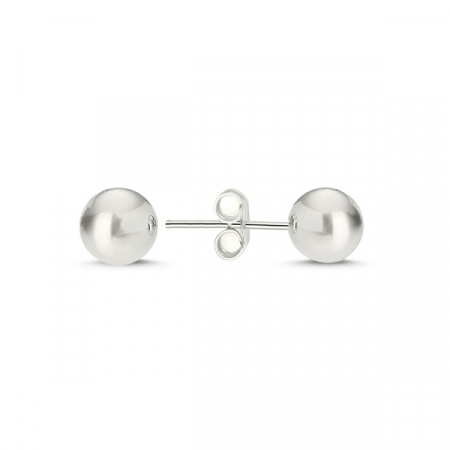 Cercei argint sferici 6 mm - ETU0100 [0]