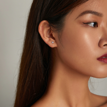 Cercei argint stelute cu zirconii [6]