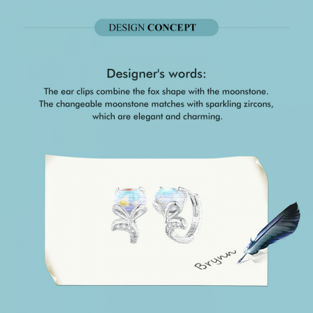 Cercei argint vulpe [8]