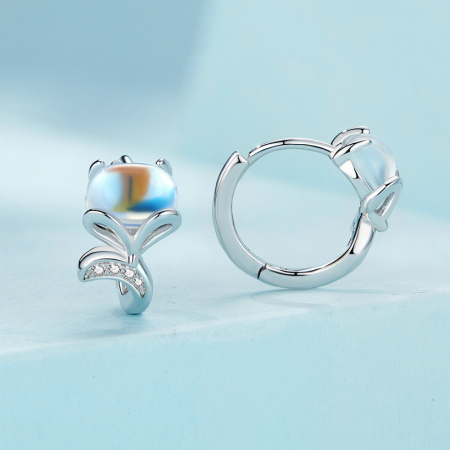 Cercei argint vulpe [2]