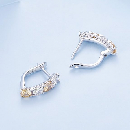 Cercei argint zircon de lux [4]