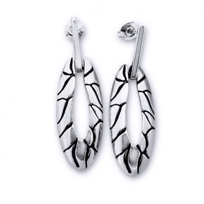 Cercei eleganti din argint [0]