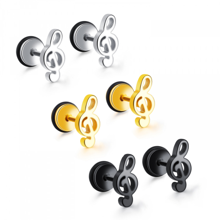Cercei inox Cheia Sol [6]