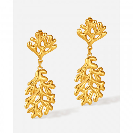 Cercei inox coral [7]