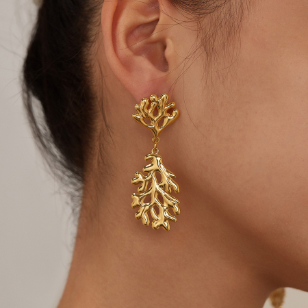 Cercei inox coral [5]