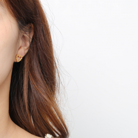 Cercei inox cu inimioare [4]