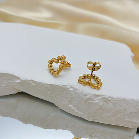 Cercei inox cu inimioare [1]