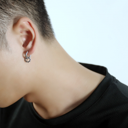 Cercei inox cu soare [12]