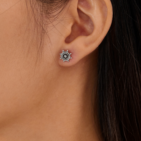 Cercei inox cu timona [3]