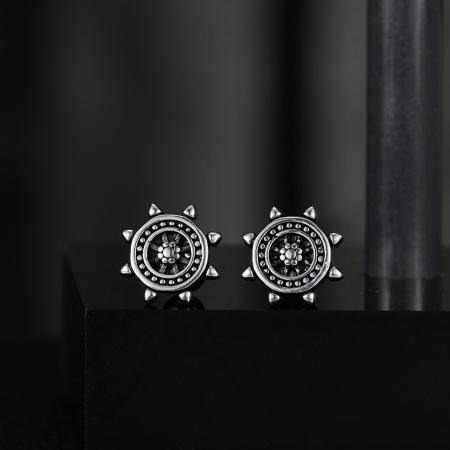 Cercei inox cu timona [13]