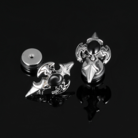 Cercei inox cu zirconiu [2]