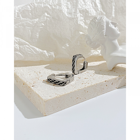 Cercei inox eleganti [5]