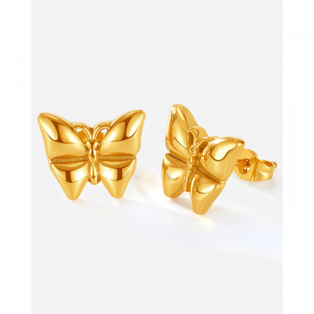 Cercei inox fluturasi [7]