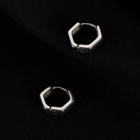 Cercei inox geometrici [1]