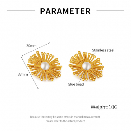 Cercei inox papadie [12]