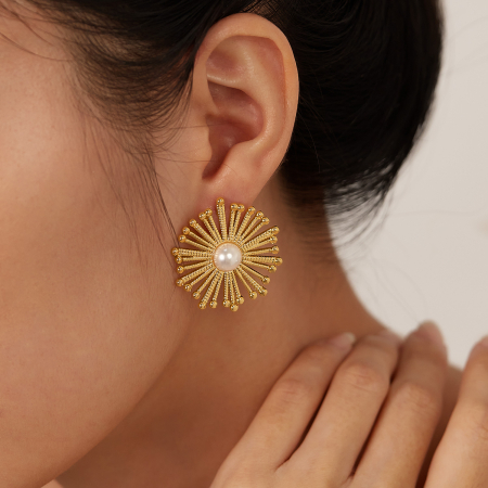 Cercei inox papadie [10]