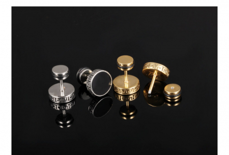 Cercei inox rotunzi [5]