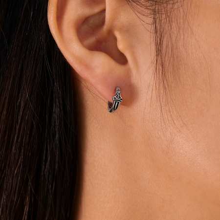 Cercei inox sabie [11]