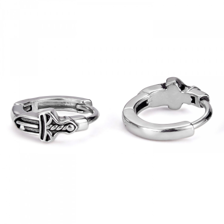 Cercei inox sabie
