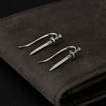 Cercei inox sabie [9]