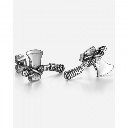 Cercei inox topor [7]