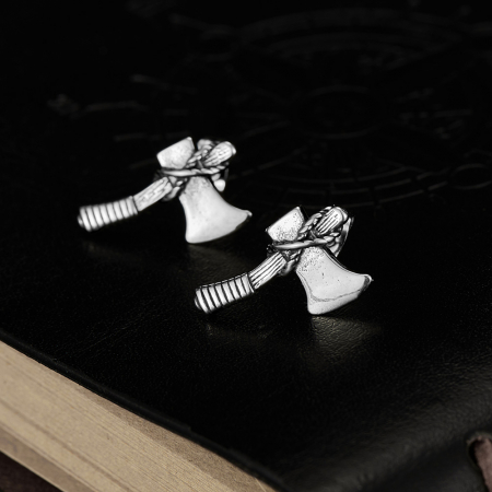 Cercei inox topor [2]