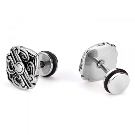 Cercei inox vintage