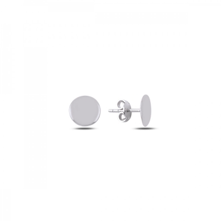 Cercei rotunzi argint 925 rodiat cu banuti - Be Authentic ETU0067 [0]