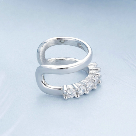 Cercel argint clip [6]