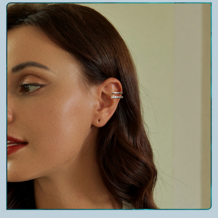 Cercel argint clip [11]